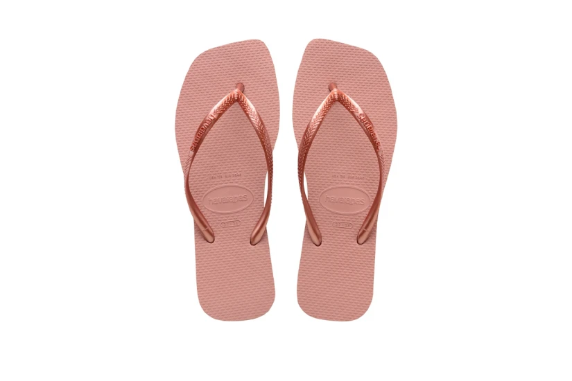 Havaianas Slim Square Σαγιονάρες Ροζ