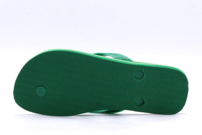 Havaianas Brasil Logo Unisex Σαγιονάρες Πράσινες