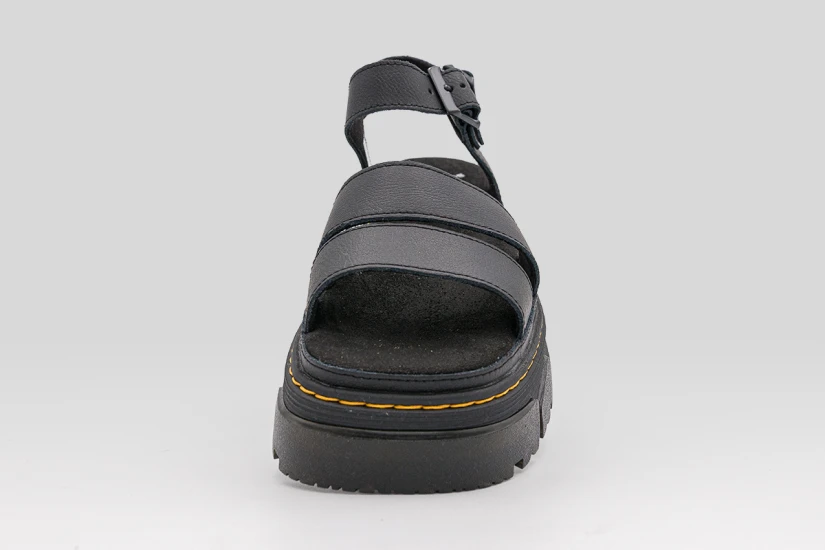 Dr. Martens Mattison 2 Strap Γυναικεία Σανδάλια Μαύρα
