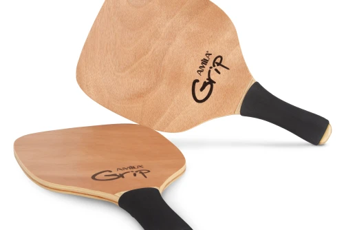 Escape Camping Σετ Ρακέτες Παραλίας Amila Grip 12Mm Με Δίχτυ Μεταφοράς (42266)