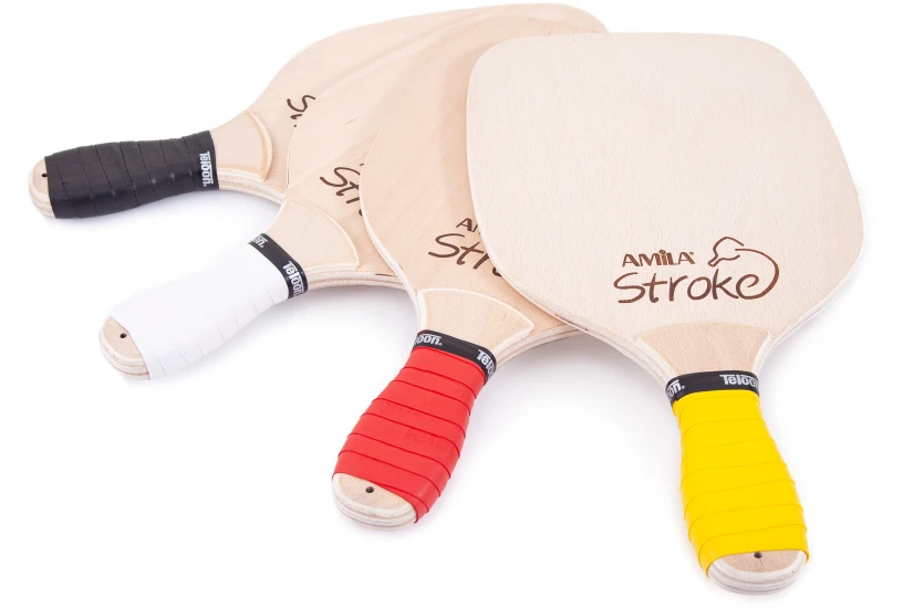Escape Camping Ρακέτα Παραλίας Amila Stroke 12Mm 400Gr Λευκό Grip (42287)