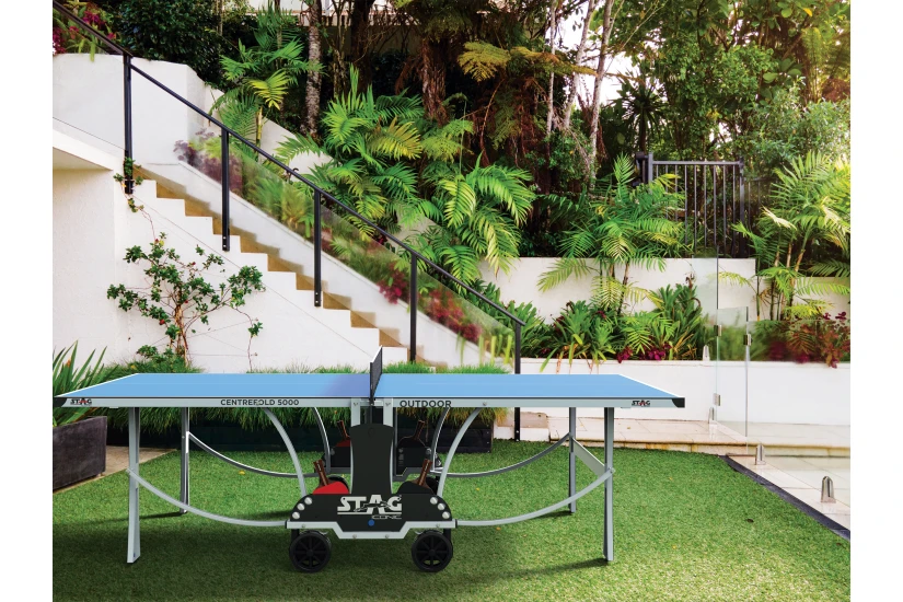 Amila Τραπέζι Ping Pong Εξωτερικού Χώρου Centrefold 5000 - Μπλε (42802)