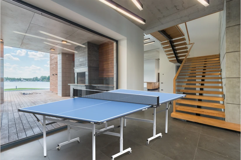 Amila Τραπέζι Ping Pong Εσωτερικού Χώρου Fun - Μπλε (42850)