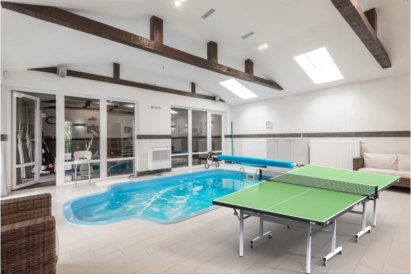Amila Τραπέζι Ping Pong Εσωτερικού Χώρου Hobby - Πράσινο (42851)