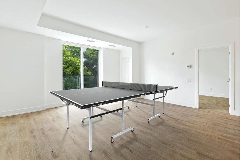 Amila Τραπέζι Ping Pong Εσωτερικού Χώρου Fun - Μαύρο (42858)