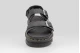 Dr. Martens Zebzag Pisa Leather Platform Γυναικεία Σανδάλια Μαύρα