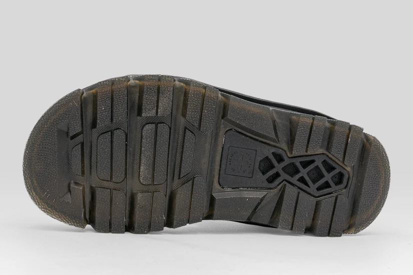 Dr. Martens Zebzag Pisa Leather Platform Γυναικεία Σανδάλια Μαύρα