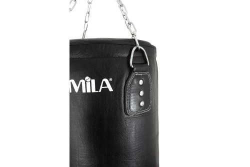 Amila Σάκος Πυγμαχίας Από Δέρμα Βουβαλιού 120X35Cm (43844)
