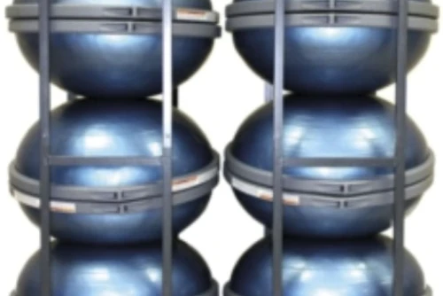 Amila Αποθηκευτικό Rack Διπλό Για Balance Ball (43929)