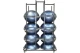 Amila Αποθηκευτικό Rack Διπλό Για Balance Ball (43929)