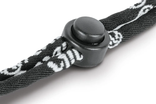 Amila Κορδόνι Ασφαλείας Σφυρίχτρας Whistle Lanyard - Μαύρο (44066)