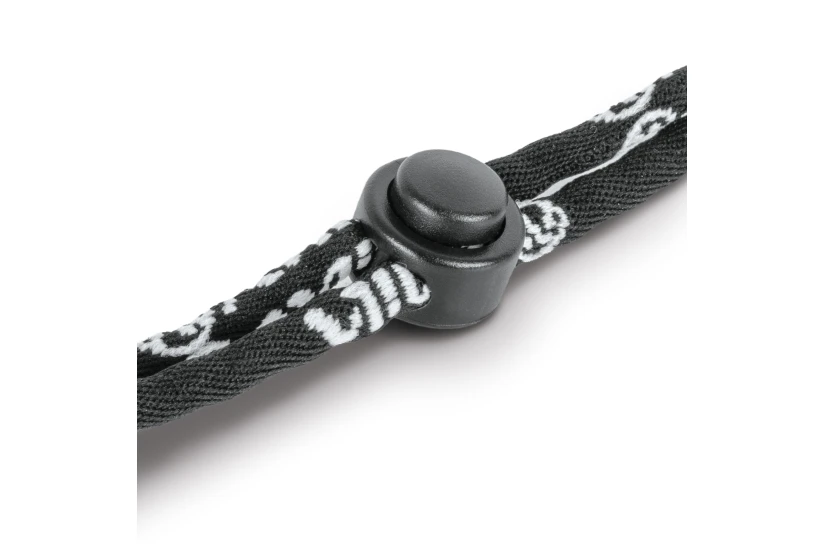 Amila Κορδόνι Ασφαλείας Σφυρίχτρας Whistle Lanyard - Μαύρο (44066)