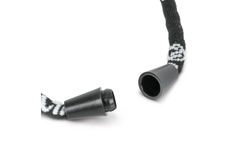 Amila Κορδόνι Ασφαλείας Σφυρίχτρας Whistle Lanyard - Μαύρο (44066)