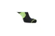 X-Code Long Run Hi Vis Unisex Κάλτσες μέχρι τον Αστράγαλο Μαύρες