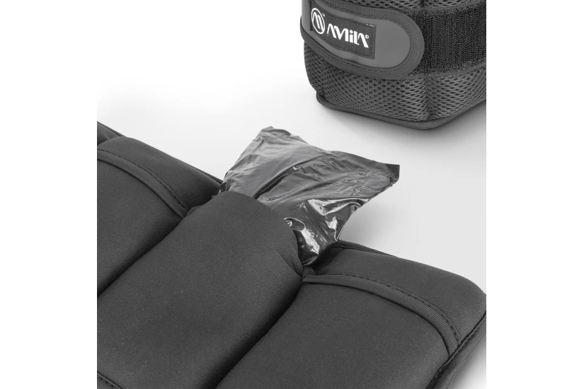 Amila Βάρη ’Κρων Wrist And Ankle Weights 2X2,50 Kg - Μαύρο (44149)