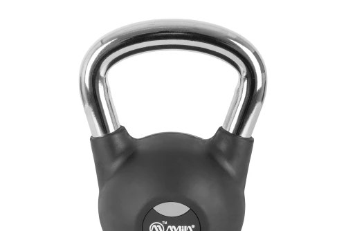 Amila Kettlebell Rubber Cover Cr Handle 12 Kg ? Μαύρο (44497)