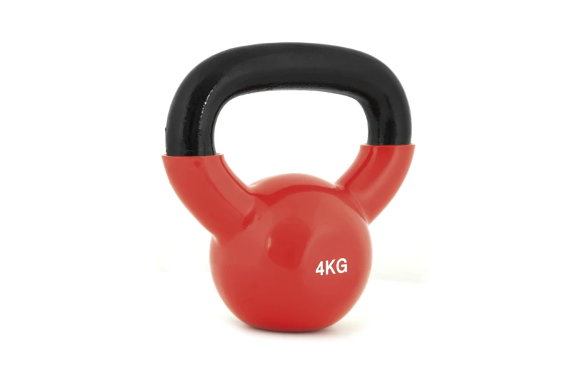 Amila Kettlebell Vinyl Cover 4 Kg - Κόκκινο (44504)