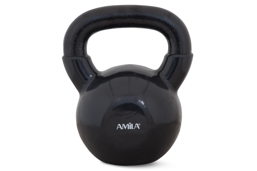 Amila Kettlebell Vinyl Cover 20 Kg - Μαύρο (44509)