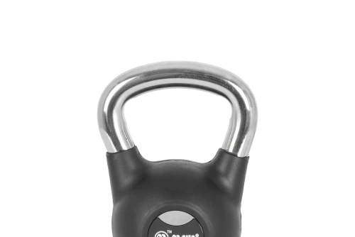 Amila Kettlebell Rubber Cover Cr Handle 6 Kg ? Μαύρο (44571)