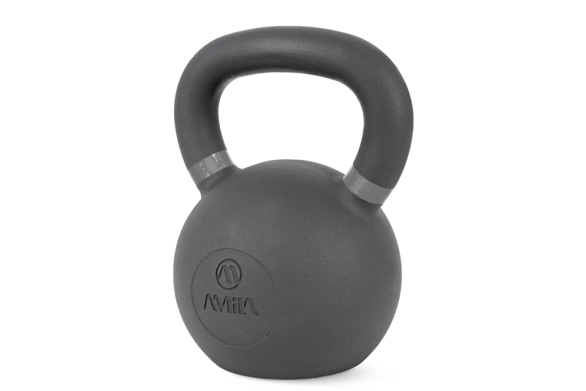 Amila Kettlebell Cast Iron 28 Kg - Μαύρο  Γκρι (44678)