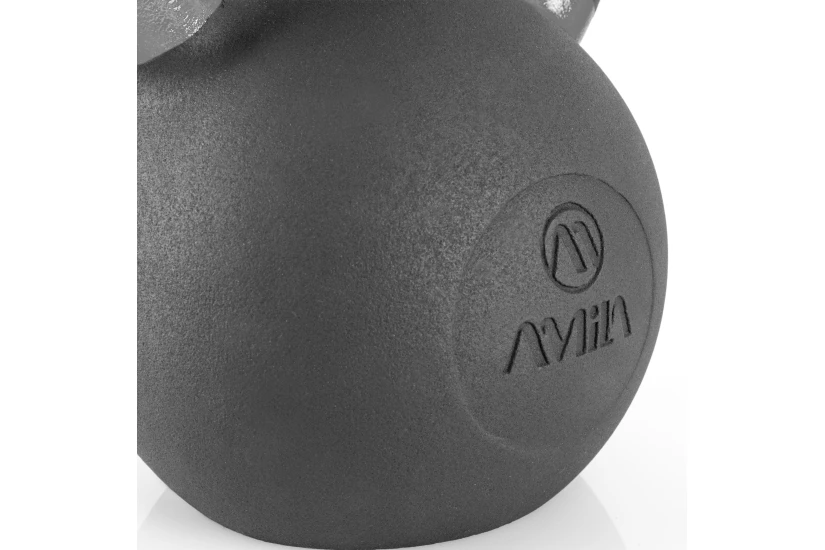 Amila Kettlebell Cast Iron 28 Kg - Μαύρο  Γκρι (44678)