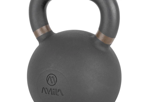 Amila Kettlebell Cast Iron 32 Kg - Μαύρο  Καφέ (44679)