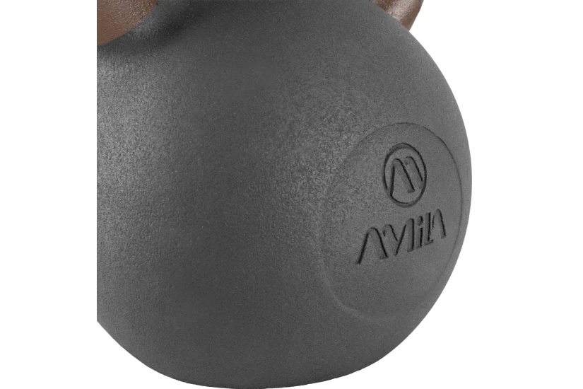 Amila Kettlebell Cast Iron 32 Kg - Μαύρο  Καφέ (44679)