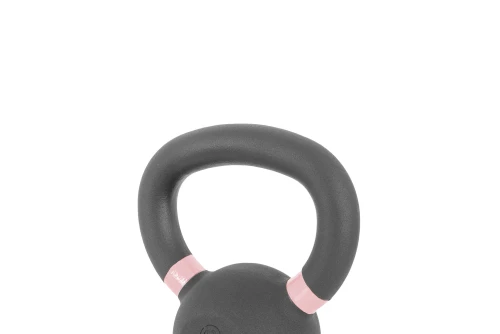 Amila Kettlebell Cast Iron 4 Kg - Μαύρο  Ροζ (44680)