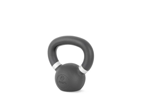 Amila Kettlebell Cast Iron 6 Kg - Μαύρο  Λευκό (44681)