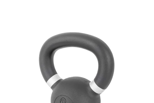 Amila Kettlebell Cast Iron 6 Kg - Μαύρο  Λευκό (44681)