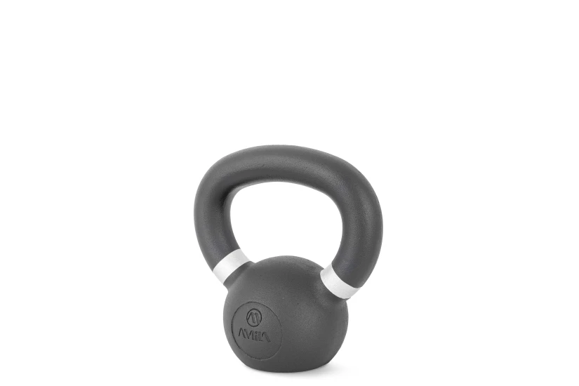 Amila Kettlebell Cast Iron 6 Kg - Μαύρο  Λευκό (44681)