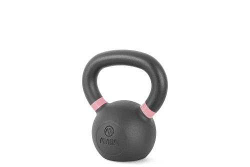 Amila Kettlebell Cast Iron 8 Kg - Μαύρο  Ροζ (44682)