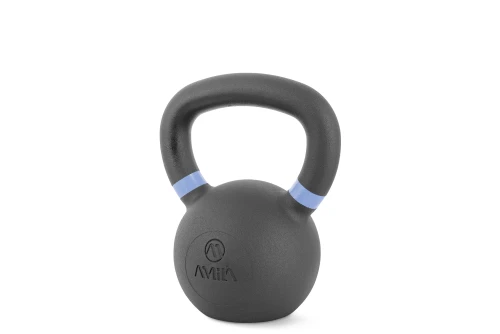 Amila Kettlebell Cast Iron 12 Kg - Μαύρο  Γαλάζιο (44684)