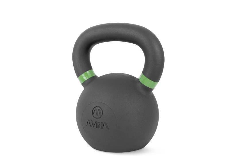 Amila Kettlebell Cast Iron 20 Kg - Μαύρο  Πράσινο (44686)
