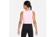 Jordan Essentials Active Παιδικό Αμάνικο Crop Top Ροζ 