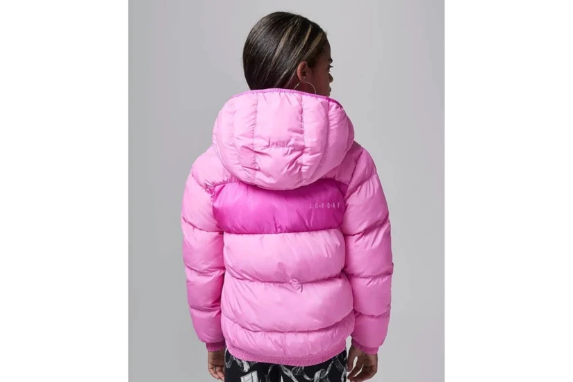 Jordan Essentials Midweight Παιδικό Μπουφάν Puffer Ροζ