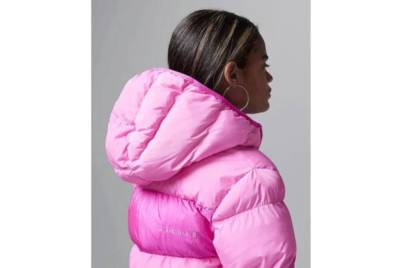 Jordan Essentials Midweight Παιδικό Μπουφάν Puffer Ροζ
