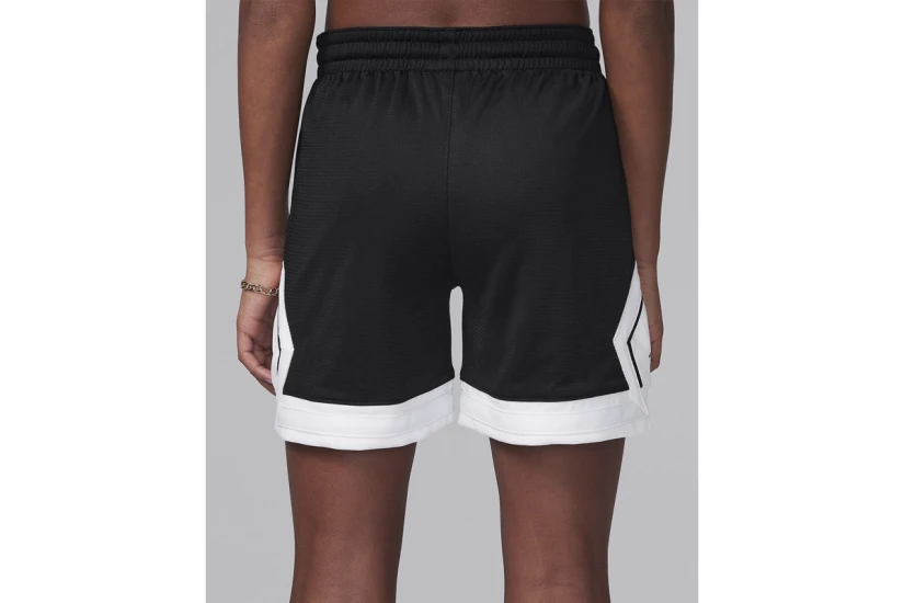 Jordan Dri-FIT MJ Diamond Αθλητικό Σορτς Μαύρο, Λευκό