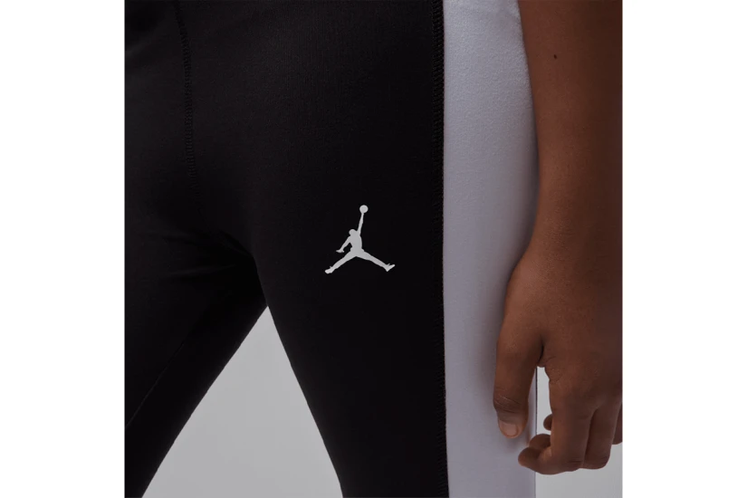 Jordan Dri-FIT Sport Παιδικό Μακρύ Κολάν Μαύρο, Λευκό