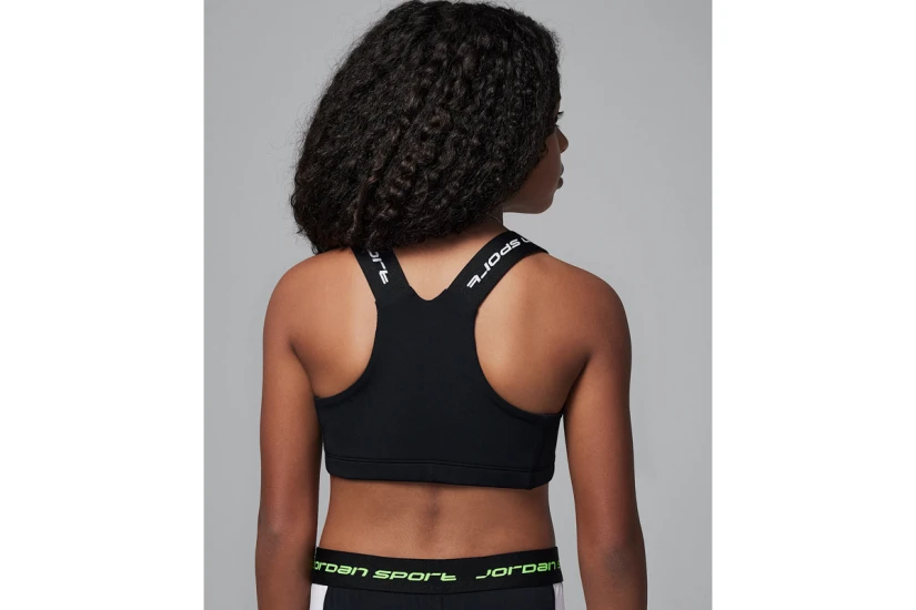 Jordan Dri-Fit Sport Indy Παιδικό Μπουστάκι Μαύρο