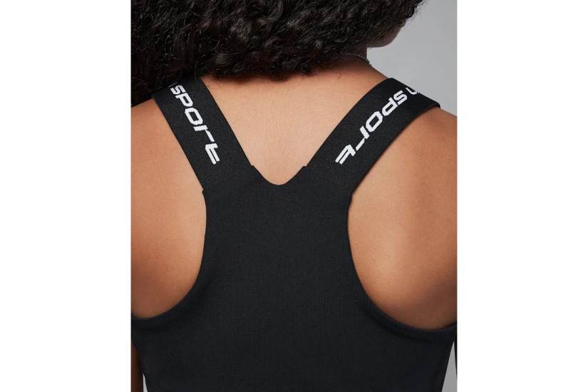 Jordan Dri-Fit Sport Indy Παιδικό Μπουστάκι Μαύρο