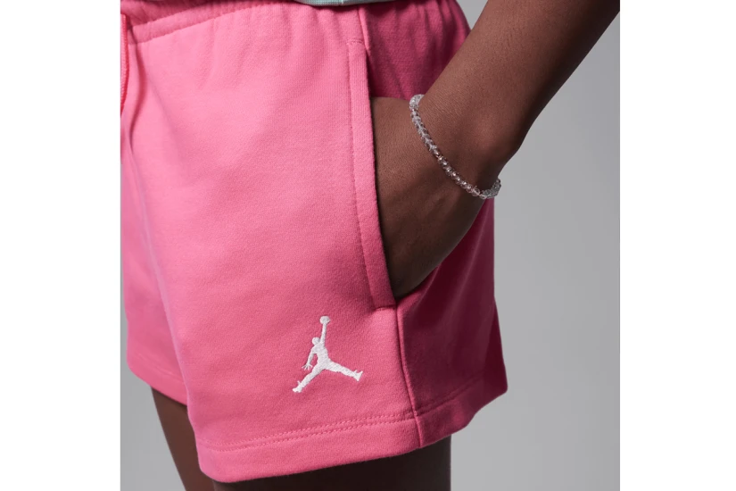 Jordan Brooklyn Essentials Παιδικό Αθλητικό Σορτς Φούξια