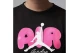 Jordan Air Bubble Graphic Παιδικό Κοντομάνικο T-Shirt Μαύρο, Φούξια, Λευκό