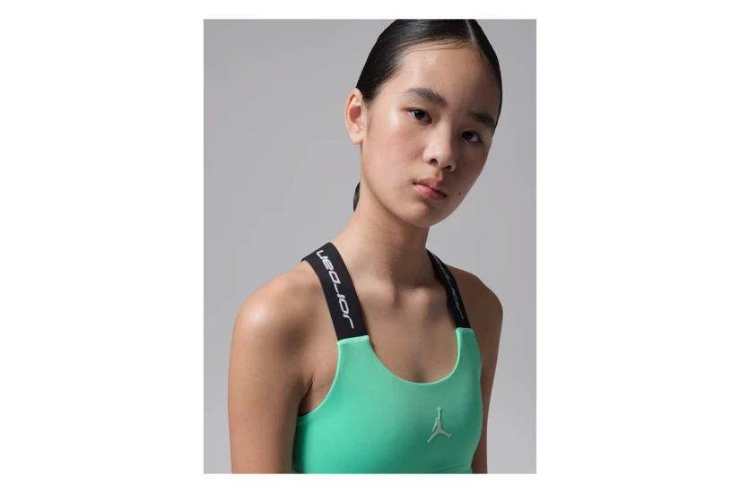 Jordan Dri-FIT Sports Παιδικό Μπουστάκι Βεραμάν, Μαύρο, Λευκό