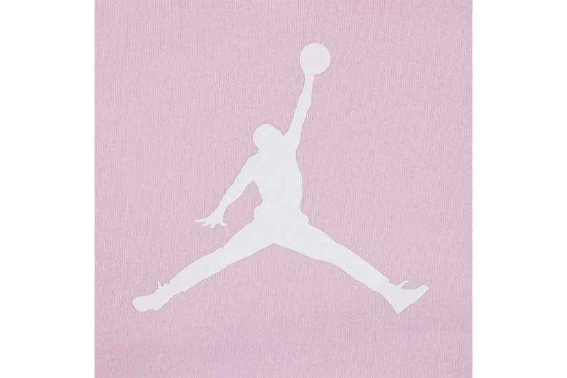 Jordan Jumpman Παιδικό Φούτερ με Κουκούλα Ροζ
