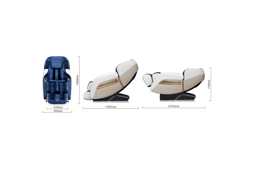 Escape Camping Πολυθρόνα Μασάζ Amila Sl-A305 Καφέμπεζ (4601302)