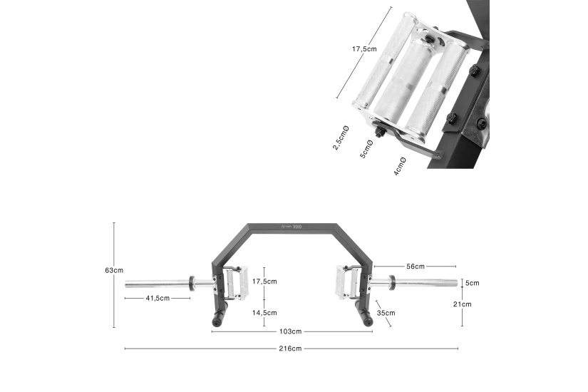 Amila Μπάρα Amila Open Trap Bar Void (46108)