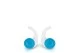 Amila Ωτοασπίδες Κολύμβησης Swimming Earbuds Aquatic ? Μπλε  Λευκό (47046)