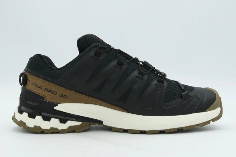Salomon XA Pro 3D V9 Gore-Tex Lifelong Ανδρικά Αθλητικά Παπούτσια Trail Running Μαύρα, Καφέ, Λευκά