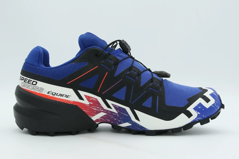 Salomon Speedcross 6 Gore-Tex Equipe Ανδρικά Αθλητικά Παπούτσια Trail Running Μπλε, Μαύρα, Λευκά